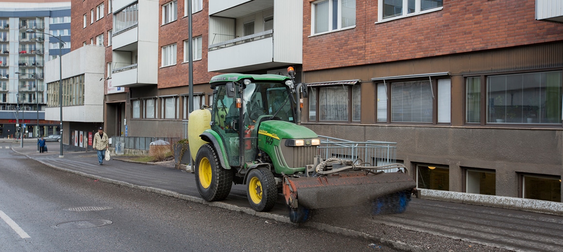 Bild för: Sandsopningen är igång