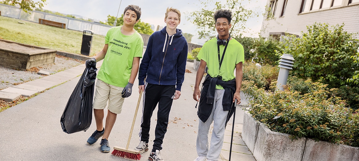 Bild för: Tjäna pengar och få erfarenhet – sök sommarjobb på Förvaltaren!